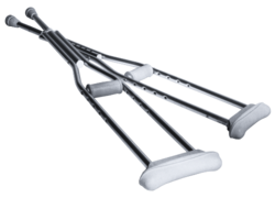 a pair of very sexy crutches